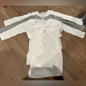 Bundle 5 Uniqlo baby toddler undershirt/ tee